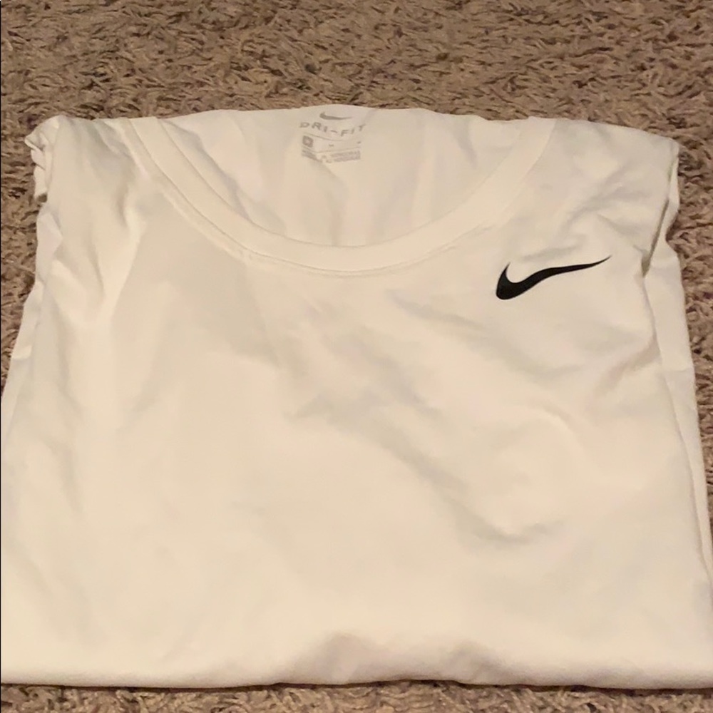Long sleeve white Nike top (never worn)
